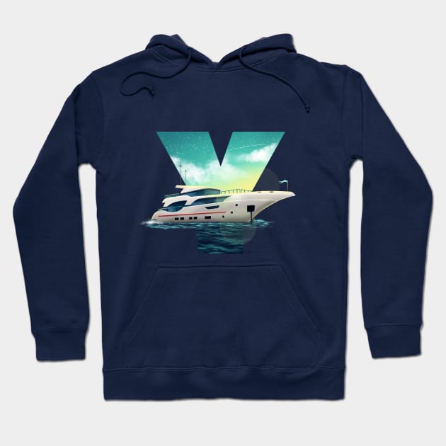 Yacht Hoodie by vero.e.a